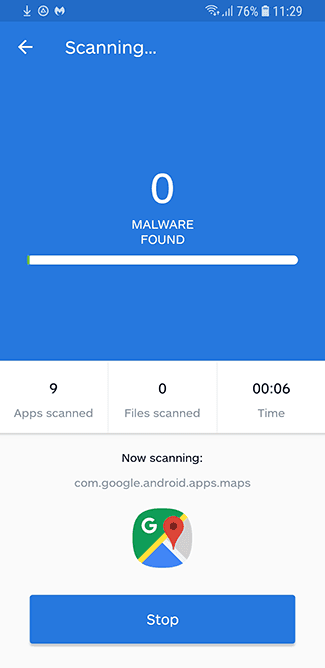Malwarebytes spyware remover for Android