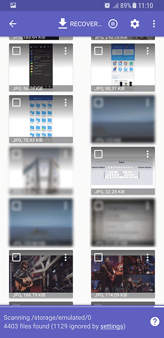 How to recover deleted files on Android without root using DiskDigger app