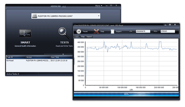 HDD Scan will test your hard disk or SSD