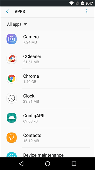 How to clear up system storage on android