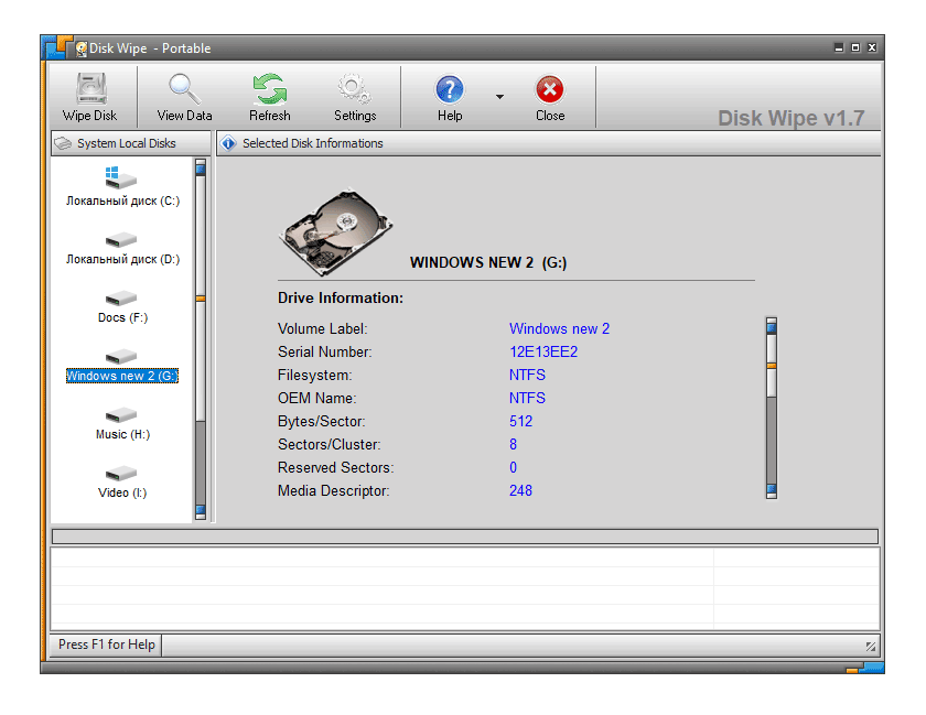 reformatting harddrive