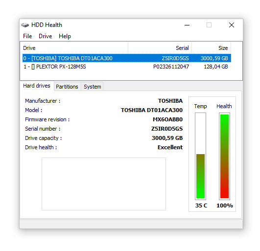 systemrescuecd check hdd condition