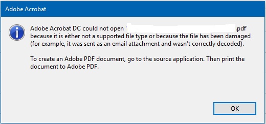 how to open damaged pdf file free download
