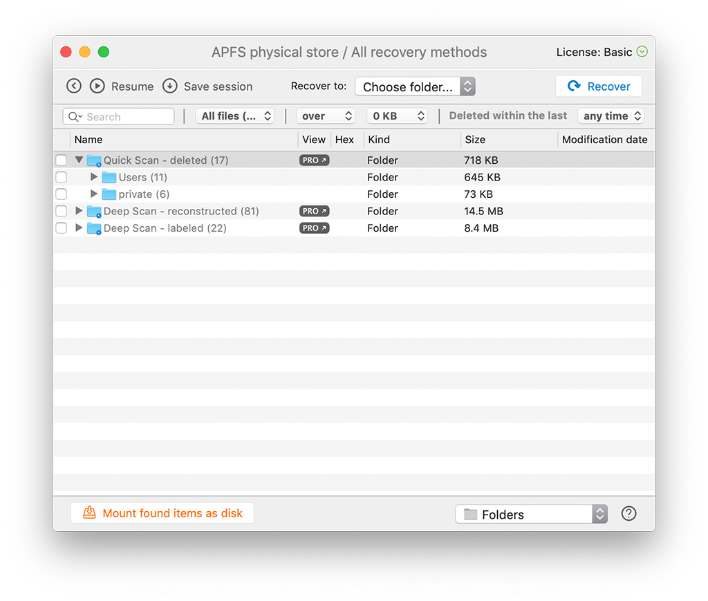 data recovery for mac os x free download