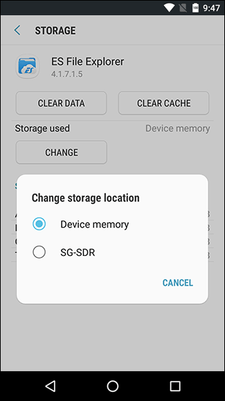 How to move Android apps to sd card from phone memory on Samsung Galaxy