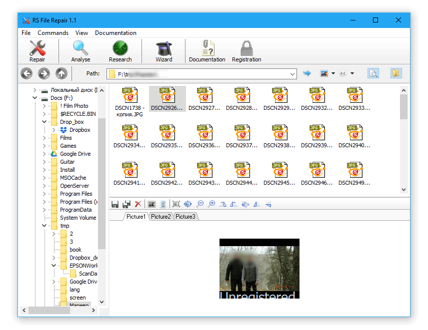 RS File Repair - best jpeg repair software for PC