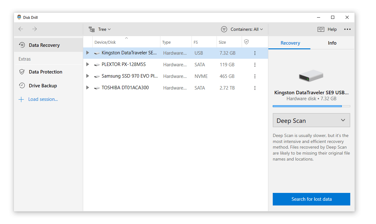 disk drill for windows xp