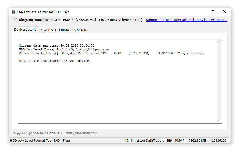 datatraveler usb format tool